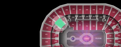 Seat view from Middle