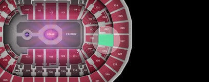 Seat view from Middle