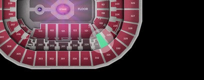 Seat view from Middle