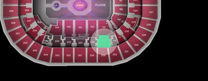 Seat view from Middle