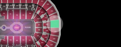 Seat view from Upper