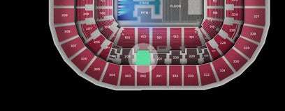 Seat view from Middle