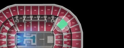 Seat view from Middle