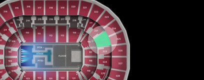 Seat view from Middle