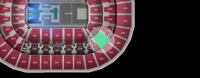 Seat view from Middle