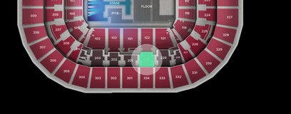 Seat view from Middle