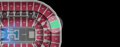 Seat view from Upper