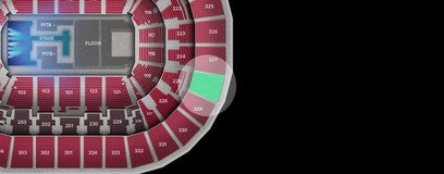 Seat view from Upper