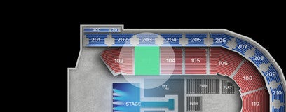 Seat view from Lower