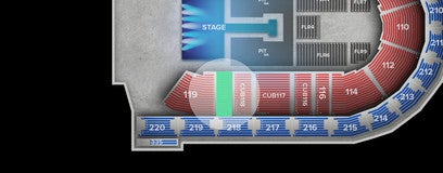Seat view from Lower