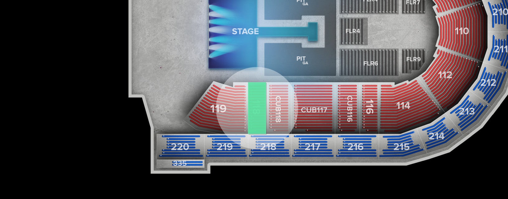 Seat view from Lower