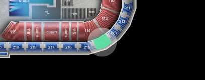 Seat view from Upper