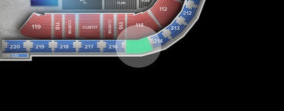 Seat view from Upper