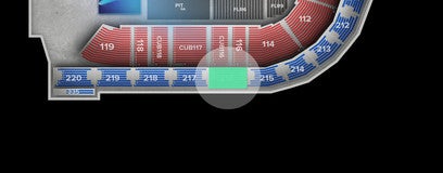 Seat view from Upper