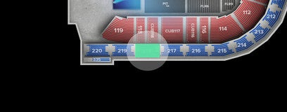 Seat view from Upper