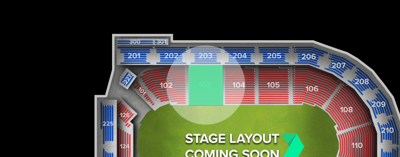 Seat view from Lower