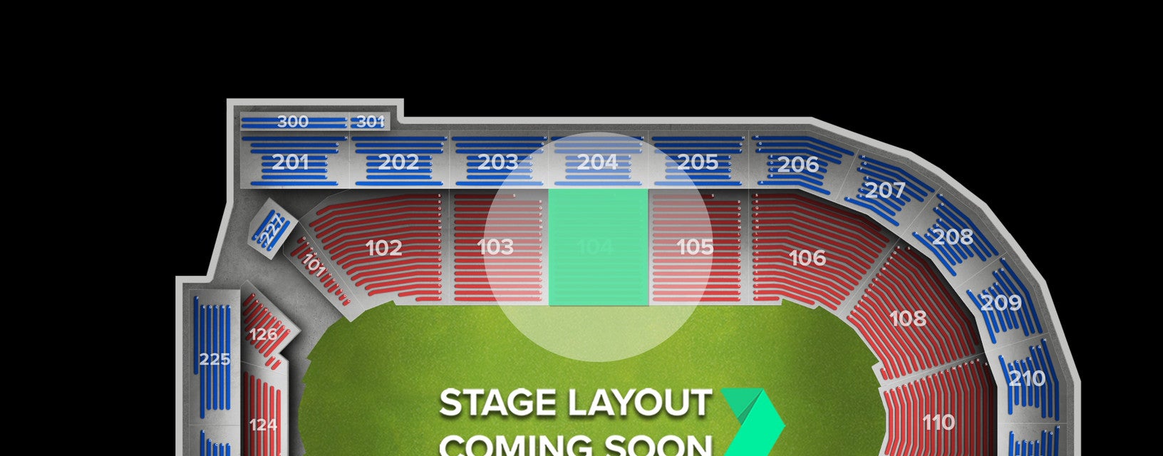 Seat view from Lower
