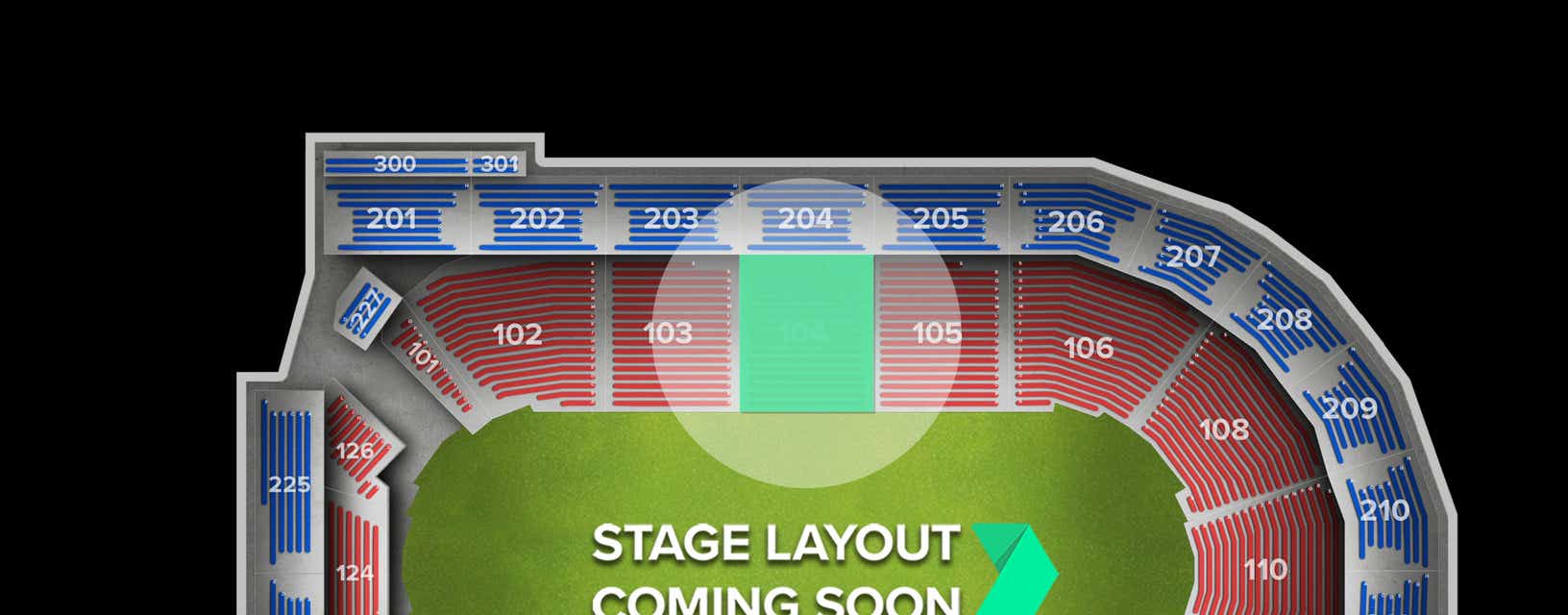Seat view from Lower