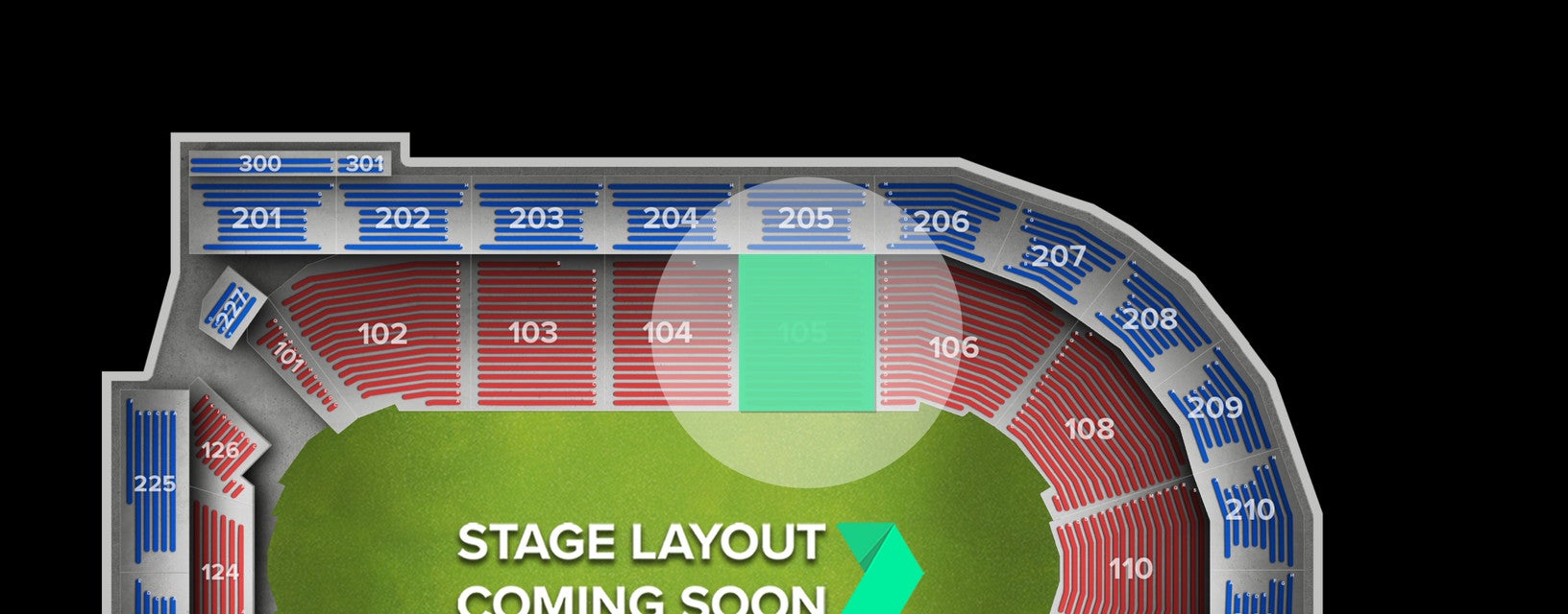 Seat view from Lower