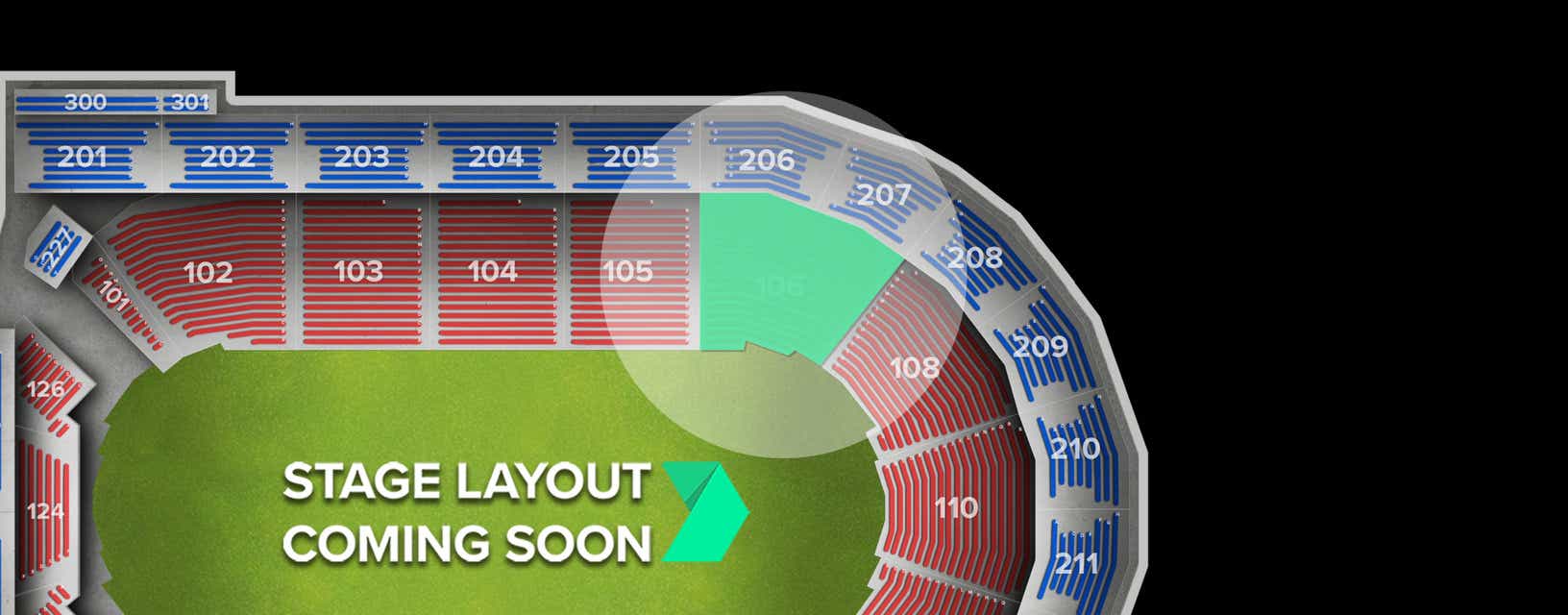 Seat view from Lower