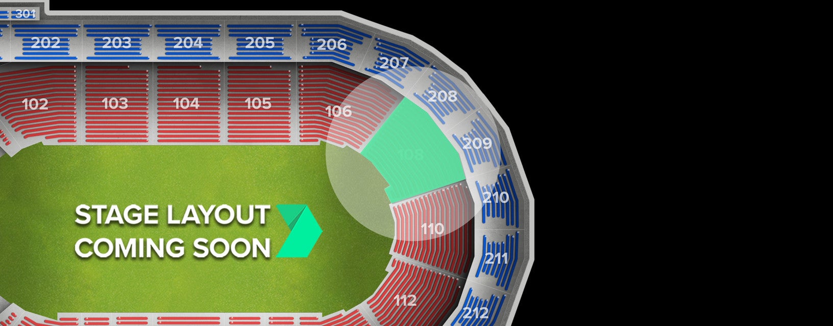 Seat view from Lower