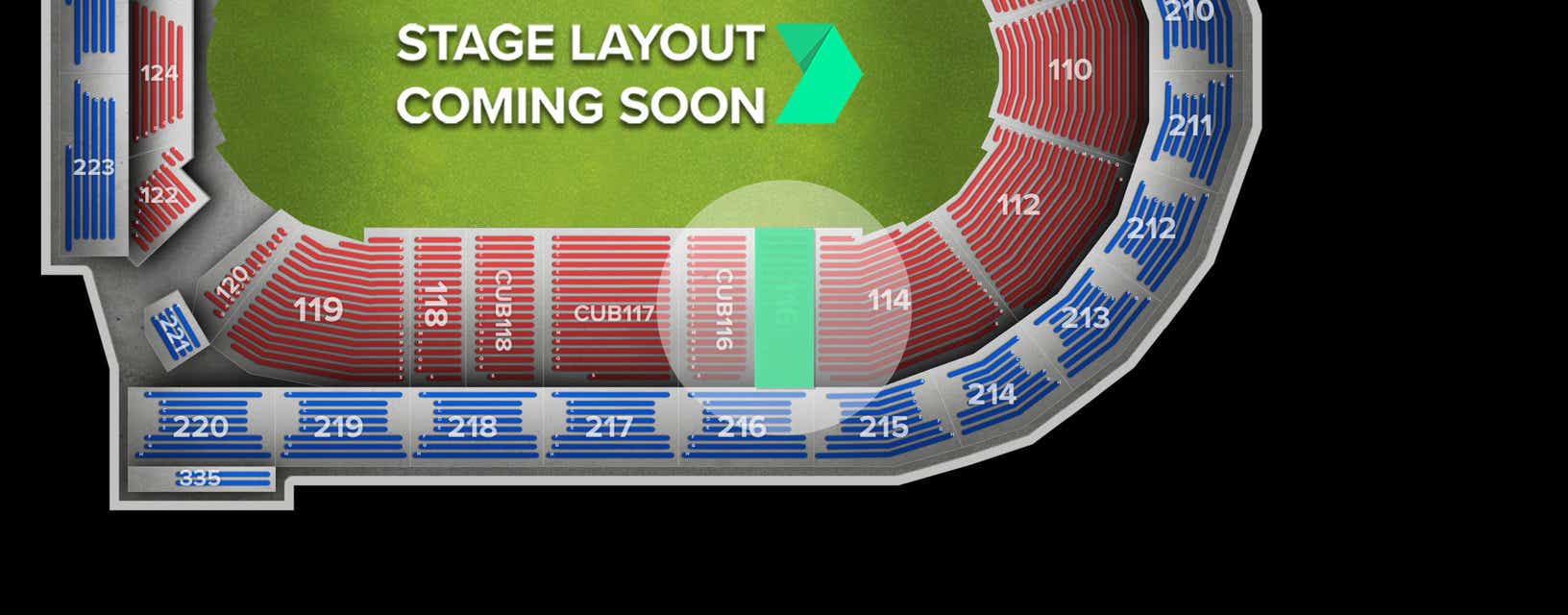 Seat view from Lower