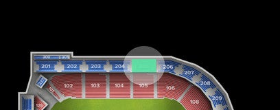 Seat view from Upper