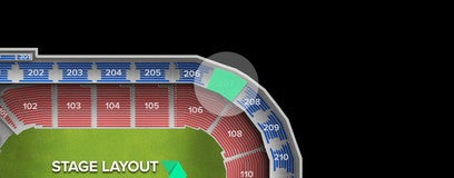 Seat view from Upper