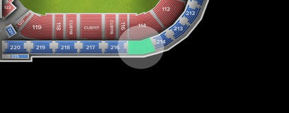Seat view from Upper