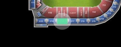 Seat view from Upper