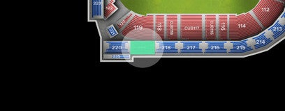 Seat view from Upper