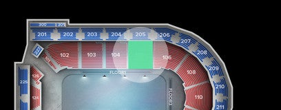 Seat view from Lower