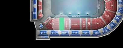 Seat view from Lower