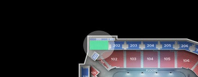 Seat view from Middle