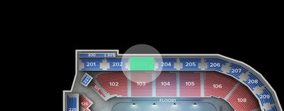 Seat view from Middle