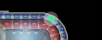 Seat view from Middle