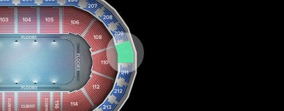 Seat view from Middle