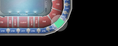 Seat view from Middle