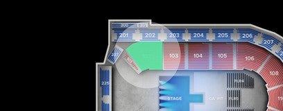 Seat view from Lower
