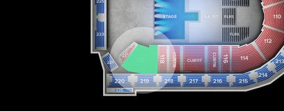 Seat view from Lower