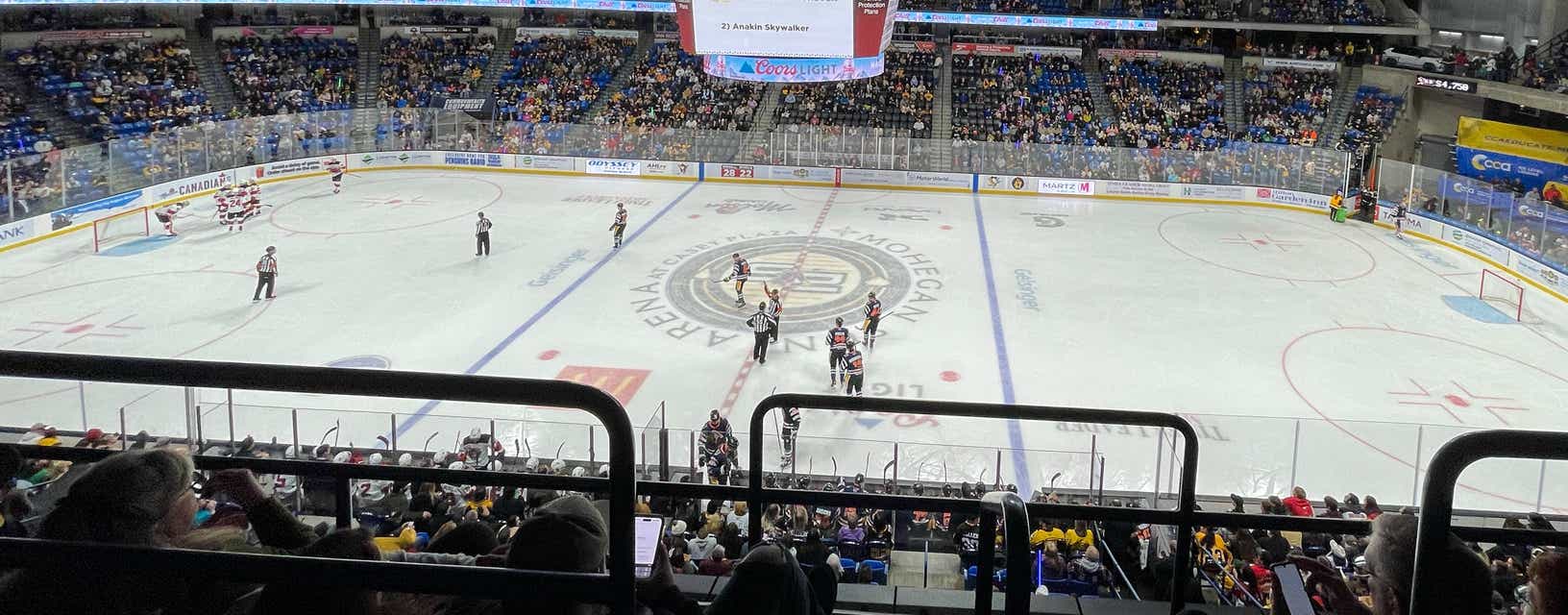 Seat view from Upper