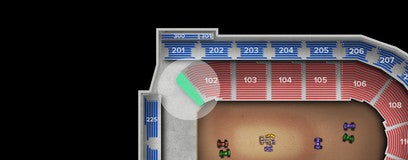 Seat view from Lower