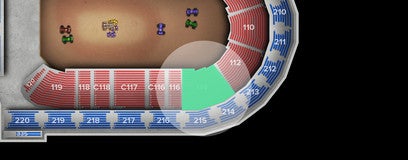 Seat view from Lower