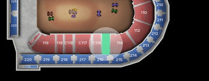 Seat view from Lower