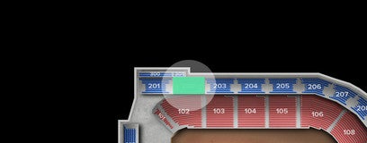 Seat view from Upper