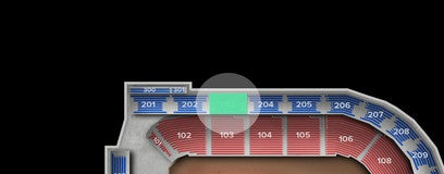 Seat view from Upper