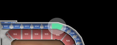 Seat view from Upper