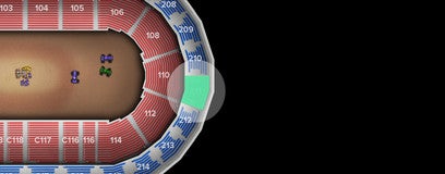 Seat view from Upper