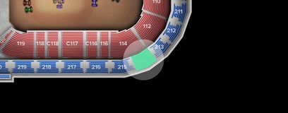 Seat view from Upper