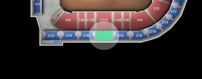 Seat view from Upper